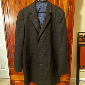 Hart Schaffner Marx Charcoal Coat 44L